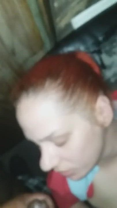 Amateur Cumshot Facial Redhead clip