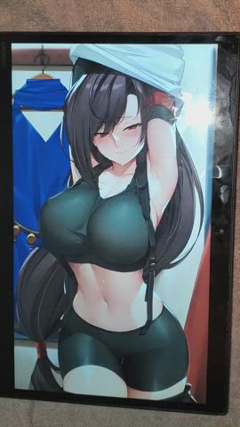 Gave Tifa my load (pic in comments)