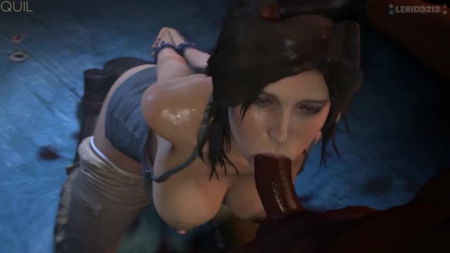 Lara's deepthroat skills (Lerico213) (Quilsfm ) [Tomb Raider]