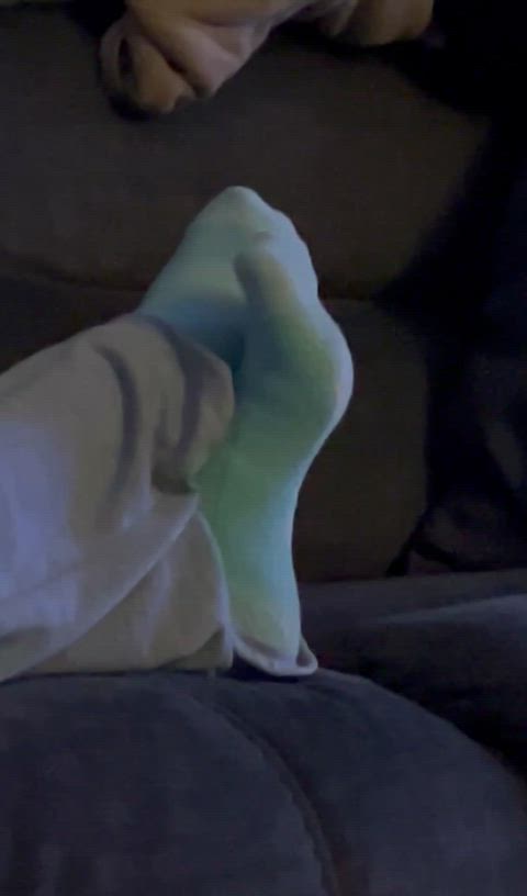 foot fetish socks wife clip