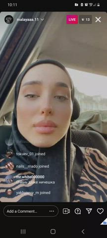 clothed hijab innocent clip