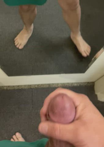 Cumming On Mirror By Request