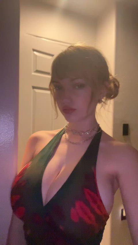 big tits tease tiktok clip