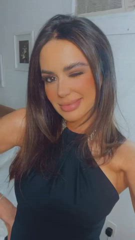 brazilian brown eyes brunette dani facial goddess hair labia tease clip