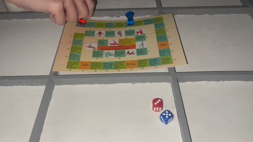 He lost the edging board game so i ruined his orgasm