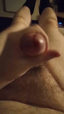 cock cum pubic hair uncircumcised uncut clip