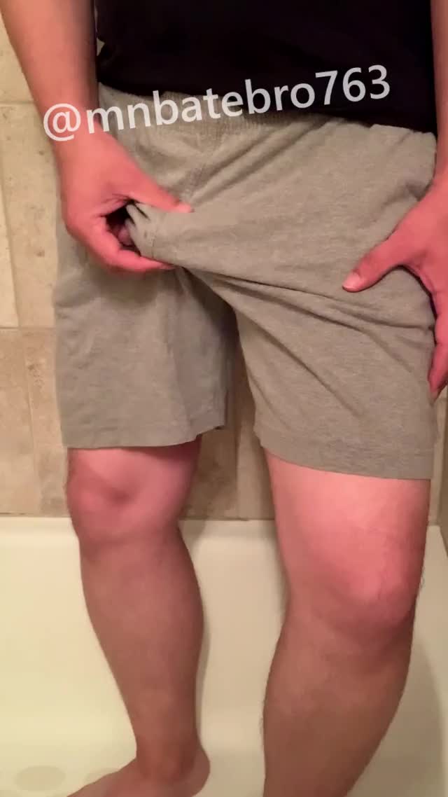 Inspired by this sub, decided to piss my shorts and record it. Surprised at how great