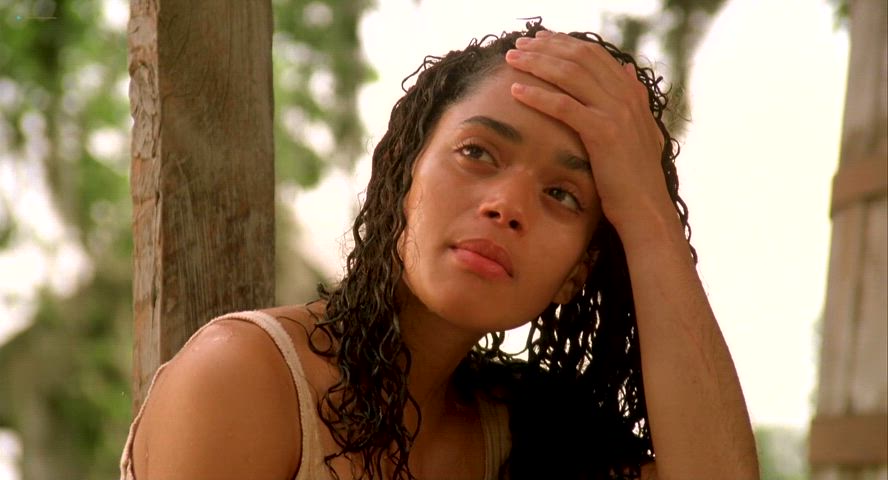 Lisa Bonet's nipples licked in Angel Heart (1987)