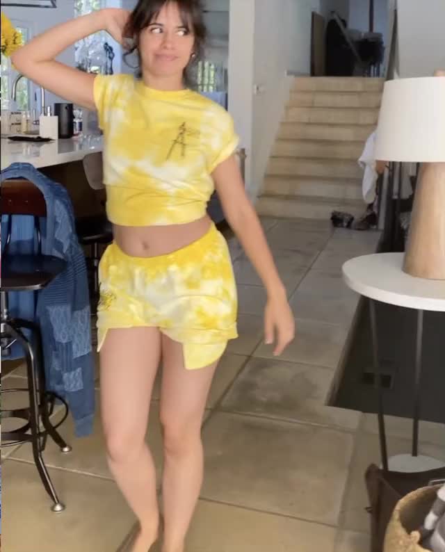 Camila Cabello being a cock tease dancing in a sexy outfit