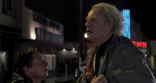 great scott back to the future