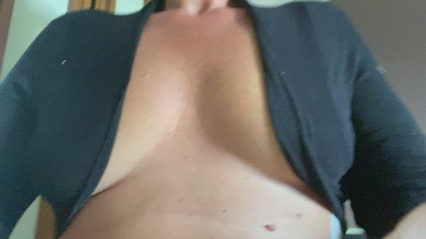 Boobs GIF by totalnaturalblonde happy Wednesday, love my booby bounce. Hope you do