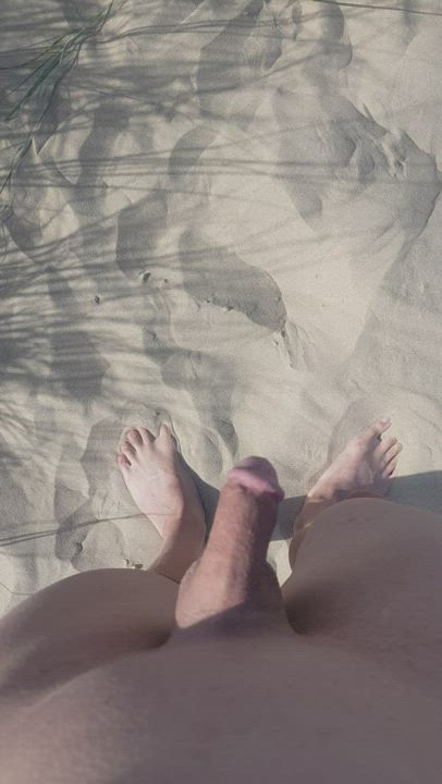 Beach Cut Cock Nude Public Solo clip