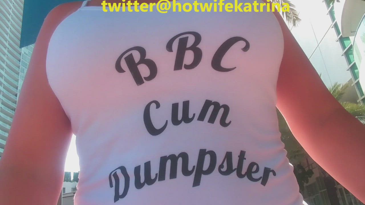 I truly am a BBC cum dumpster... it's my life's purpose! I've had more BBC loads