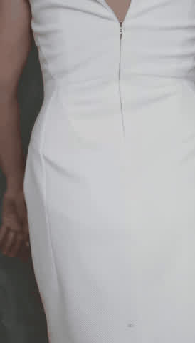 Ass Blonde Changing Room Dress Panties Strip Teasing White Girl clip