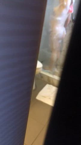 Booty Exposed Hidden Cam Hidden Camera Hotel Hotwife Shower Voyeur Wife clip