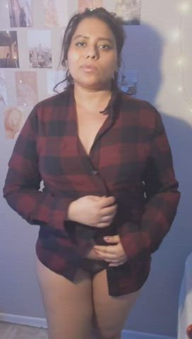 I'll fuck your brains out and then steal your plaid shirt ;)