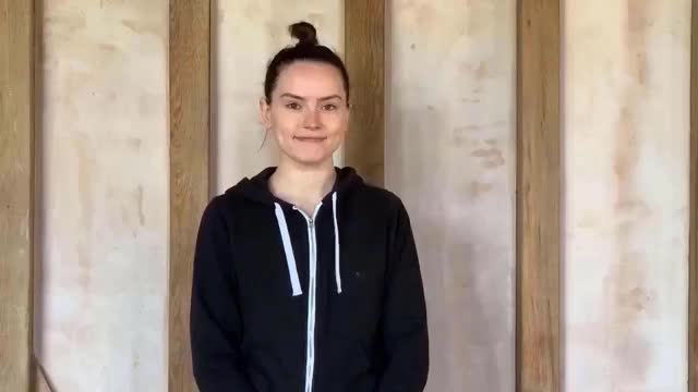 Daisy Ridley makes you a happy ending in Star Wars day