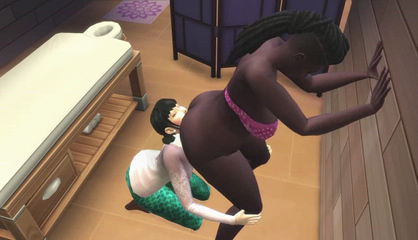 ass eating bbw big ass ebony face farting fart fart fetish lesbian licking shy thick-booty