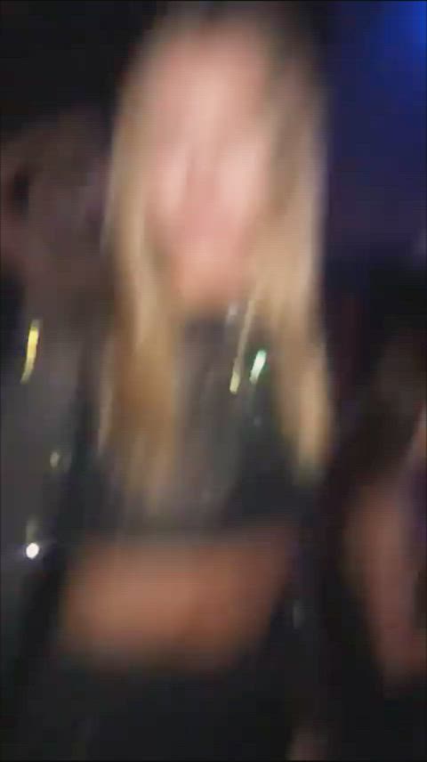 tiktok see through clothing blonde teen clip