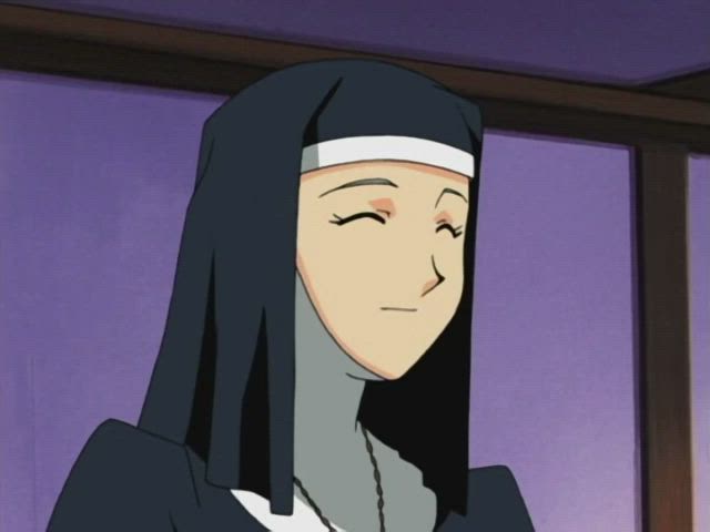 animation anime clit rubbing cunnilingus fingering hentai lesbian nun pussy licking