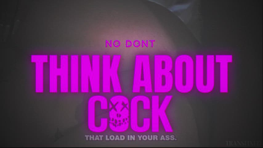 Just Don't Think about Dick. Shut off your Brain & Goon