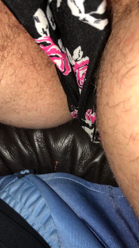 Wife’s hairy panties