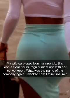 Wife finds a new job