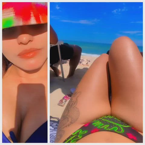 big tits brazilian cleavage clip