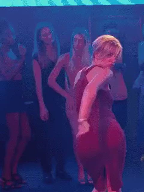 ass blonde celebrity dancing pov public scarlett johansson seduction short hair softcore