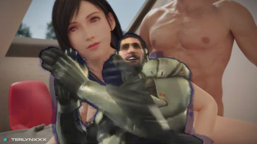 Brazilian Doggystyle Tifa Lockhart clip