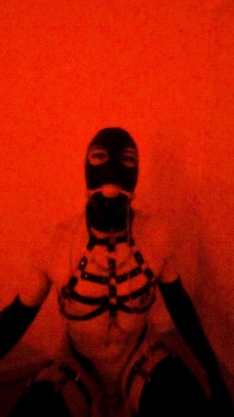 ball gagged bondage gag gagged latex sissy sissy slut sissy-chastity clip