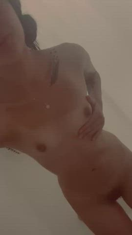 Extra Small Shower Small Nipples Small Tits Solo Tattoo Teen Tiny clip