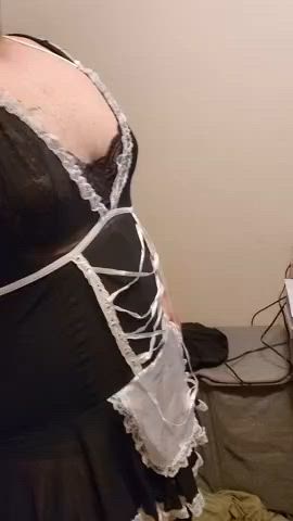 anal butt plug maid sissy sissy slut clip