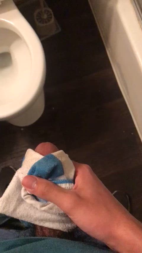 ankle socks big dick cumshot handjob socks real-orgasms clip