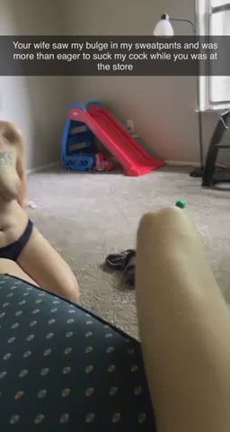 Blowjob Caption Cheating DontSlutShame Hotwife Pawg Thick clip