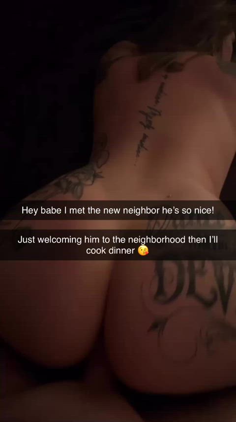 The neighbors love her