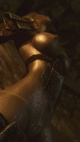 3d animation boobs cowgirl hentai tits clip