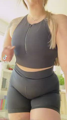 Big Ass Booty Fitness Leggings Pawg Shorts Thick clip