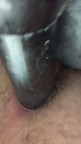 anal asshole bisexual femboy gape gay hairy object insertion clip