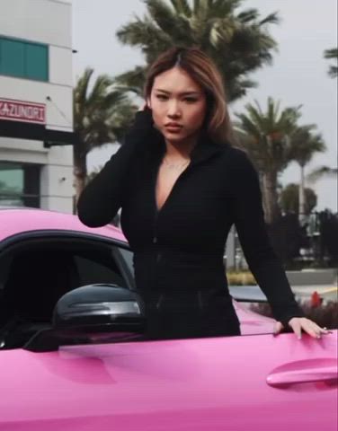 Asian Babe Car Porn GIF by _oppaisenpai