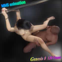 3D Animation Cartoon Loop NSFW Naked Nude Sex VR clip
