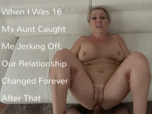 aunt bbw big dick caption pov taboo tight pussy clip
