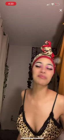 Ebony Nipslip TikTok clip