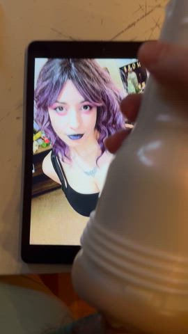 cum cumshot fleshlight tiktok tribute clip