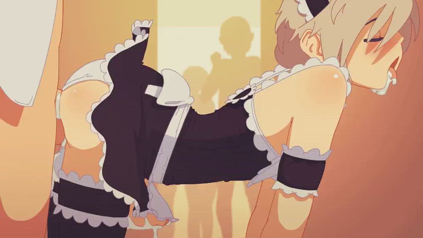 Maid gets pounded
