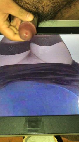 hotwife huge load thick cock tribute clip