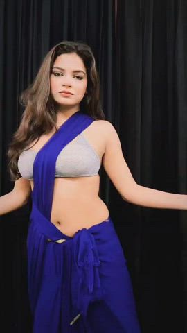 Belly Dance in Saree