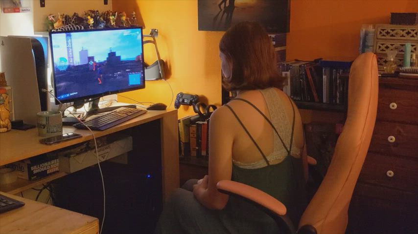 Fucking my wife while she plays Spider-Man (OC)