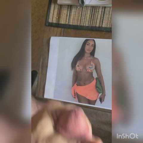 big tits cumshot tribute clip