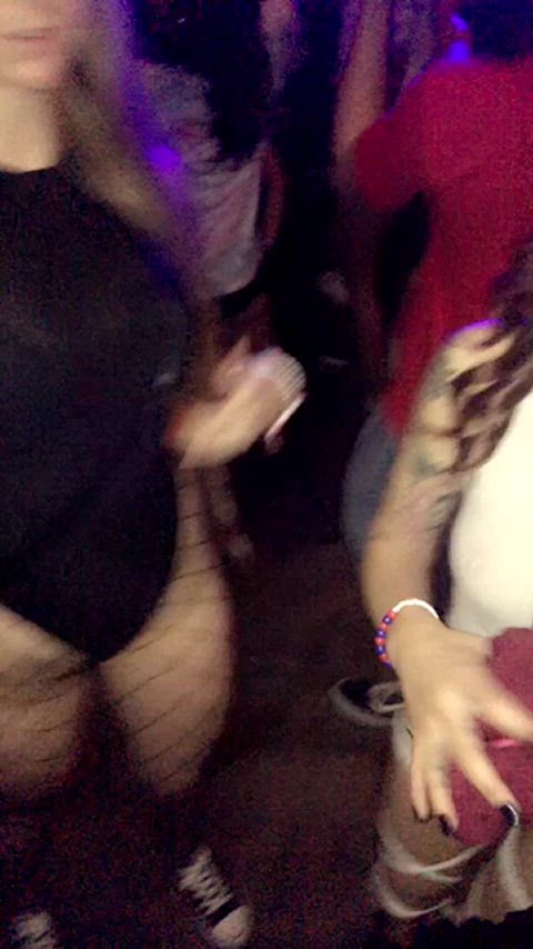 She loves my thick white rave Booty